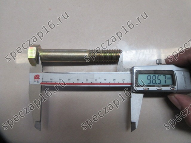 Болт M16x100 с шайбой подушки кабины